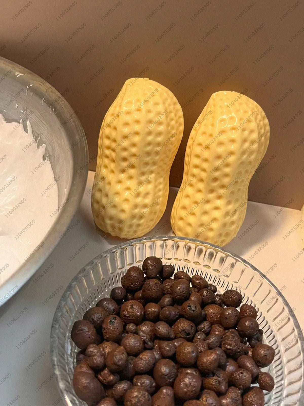 No-Rebound Vaseline Peanut Squishy - Moldable ASMR Stress Ball