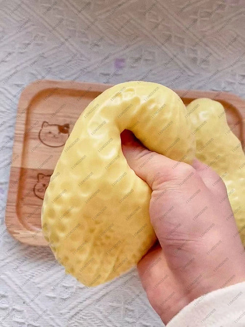 No-Rebound Vaseline Peanut Squishy - Moldable ASMR Stress Ball